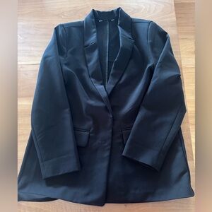 Black Women's Tuxedo Style Jacket